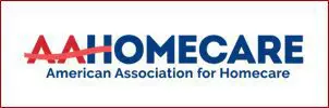 The american association for homecare logo.