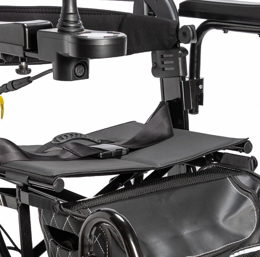 A close up of the cushion - 4N1 Walker Wheelchair.